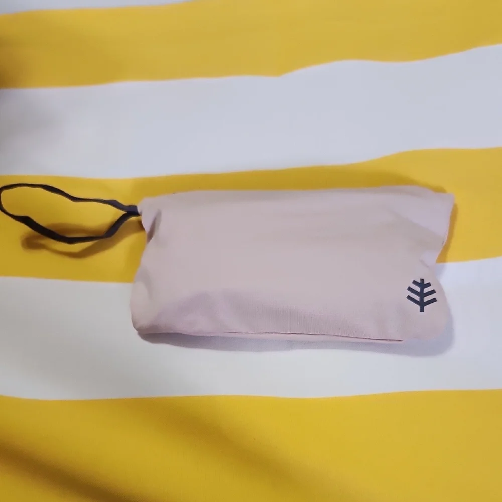 Coolibar Long Pink Sun Protection Gloves with Touchscreen Tips